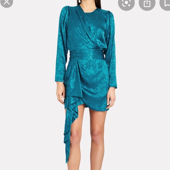 Ronny Kobo Collection Dresses & Skirts - NWT Ronny Kobo Santana Satin Jacquard Mini Dress